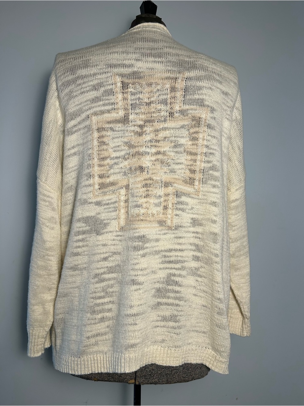 Pendleton Cream V-Neck Button - Picture 2 of 6